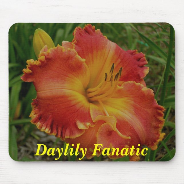 Daylily Fanatic Mouse Pad (Front)