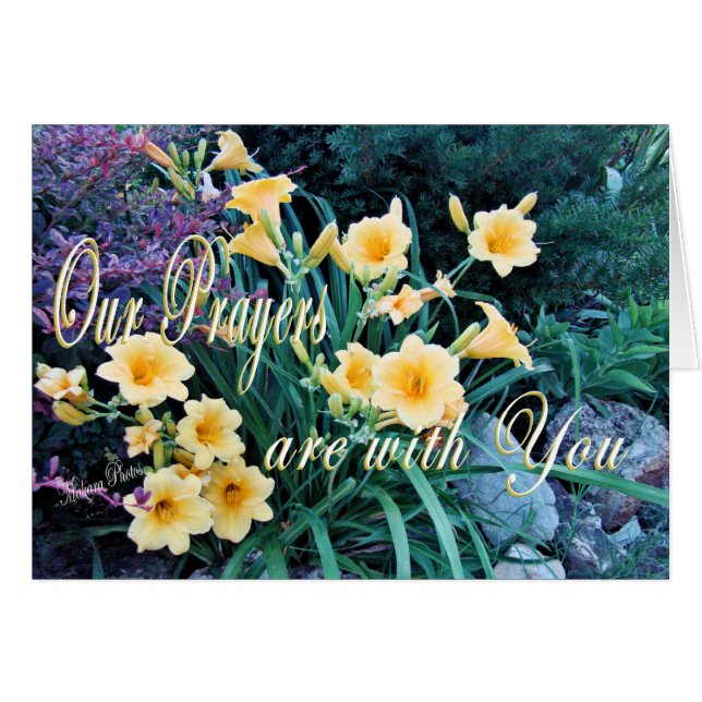 DayLilyPrayer Card-customise (Front Horizontal)
