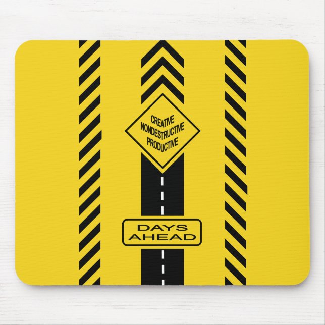 Days Ahead Mouse Mat (Front)