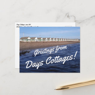 Days Cottages Post Card Viewed from Cape Cod Bay