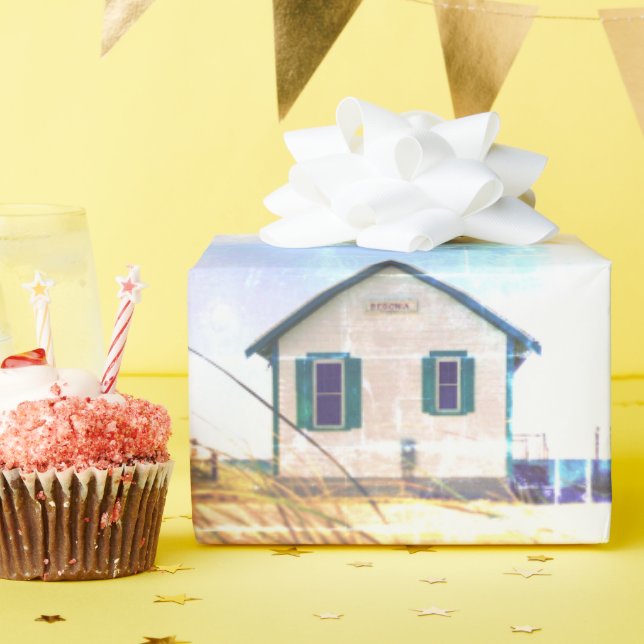 Days Cottages Wrapping Paper “Beach Grass” (Birthday Party)