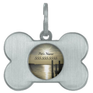 Days End At Cooper River Pet ID Tag