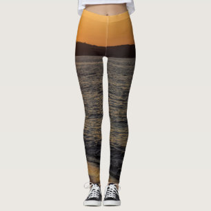 Days End At Traverse City Leggings