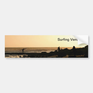 Days End Surfing Bumper Sticker