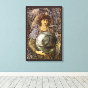 Days of Creation, First Day by Burne Jones Canvas Print