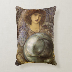 Days of Creation, First Day by Burne Jones Decorative Cushion
