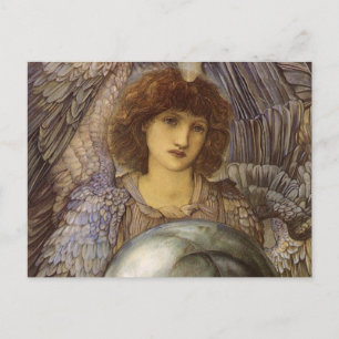 Days of Creation, First Day by Burne Jones Postcard