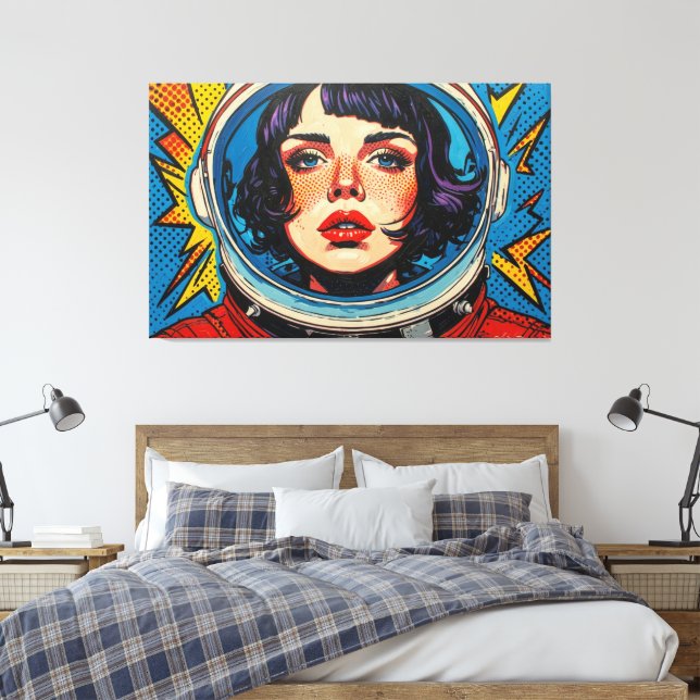 DAYS OF DISCOVERY 9 CANVAS PRINT (Insitu(Bedroom))