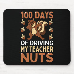 Days Of Driving My Teacher Nuts Dabbing Squirrel S Mouse Mat