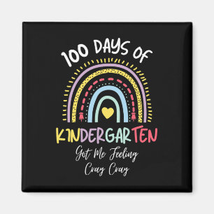 Days Of Kindergarten Got Me Feeling Cray Cray Magnet