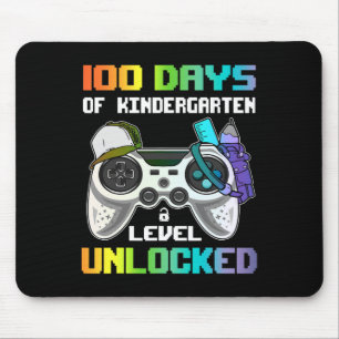 Days Of Kindergarten Level Unlocked Gamer Video Ga Mouse Mat