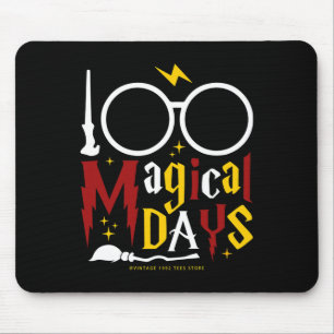 Days Of Mischief Managed Teachers Kids 100 Magical Mouse Mat