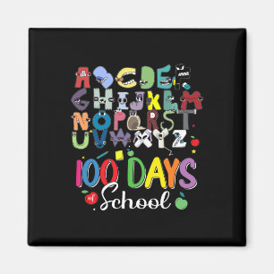 Days Of School Alphabet Lore Abc's School Costume  Magnet