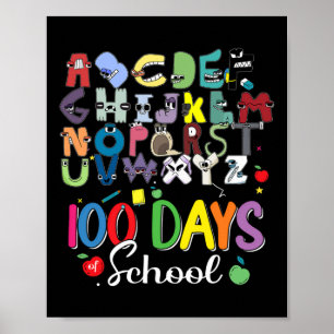 Days Of School Alphabet Lore Abc's School Costume  Poster