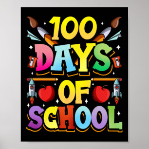 Days Of School Cute Team Sweet Sayings Poster