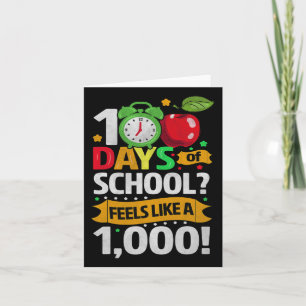 Days Of School Feels Like A 1 Card