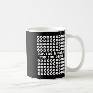 Days Of School Soccer Sports 100th Day Of School K Coffee Mug