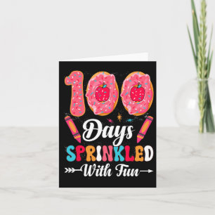 Days Of School Sprinkled With Fun Cute Cupcake Stu Card