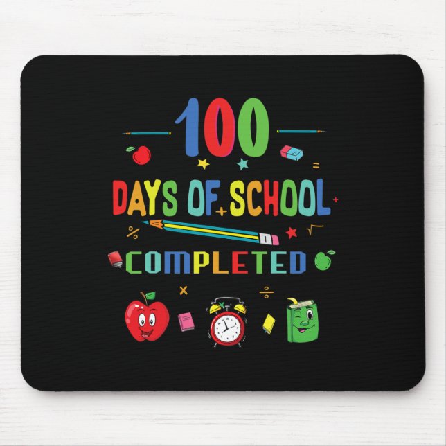 Days Of School Teacher And Student 1  Mouse Mat (Front)