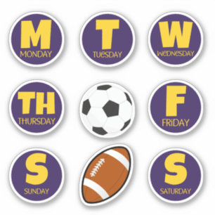 Days of the Week Sticker Pack
