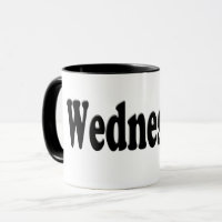 Days of the Week - Wednesday