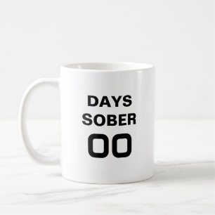 Days Sober Coffee Mug