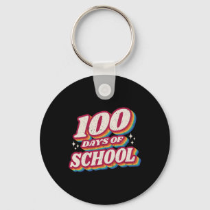 Days Y’all Teacher Or Student 100th Day Of School Key Ring