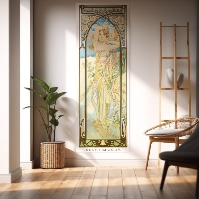 Daytime Dash Art Nouveau Poster Set 2/4 by Mucha (Creator Uploaded)