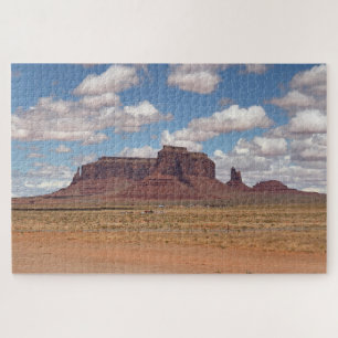 Daytime. Shot of Monument Valley. Jigsaw Puzzle