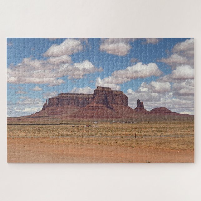 Daytime. Shot of Monument Valley. Jigsaw Puzzle (Horizontal)