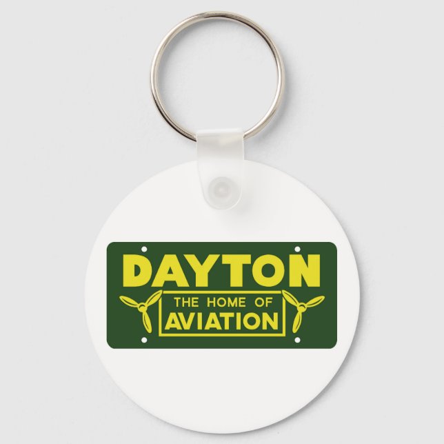 Dayton Ohio Key Ring (Front)