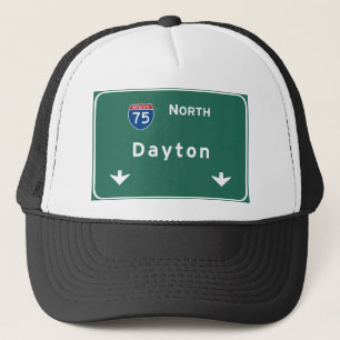 Dayton Ohio oh Interstate Highway Freeway : Trucker Hat