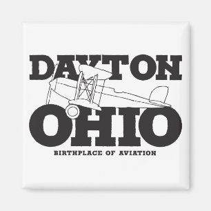 Dayton Ohio - The Birthplace of Aviation Magnet
