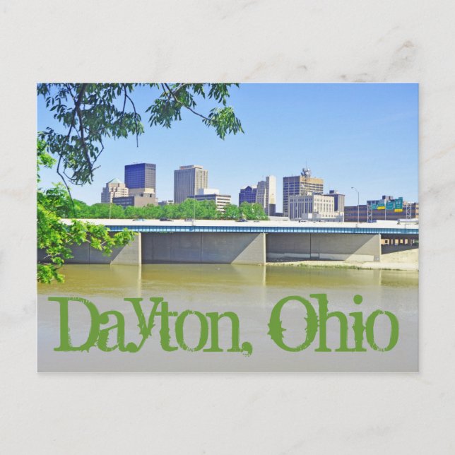 Dayton, Ohio, U.S.A. Postcard (Front)