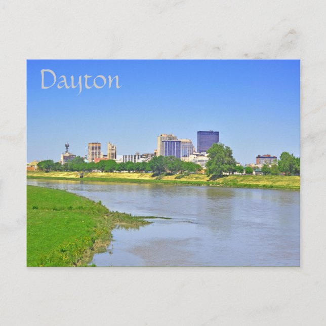 Dayton, Ohio, U.S.A. Postcard (Front)