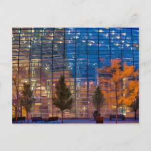 Dayton Schuster Centre at Night Postcard