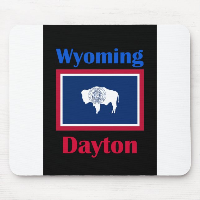 Dayton Wyoming Mouse Mat (Front)