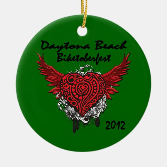 Daytona Beach Biktoberfest 2012 Ornament (Front)