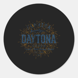 Daytona Beach Classic Round Sticker