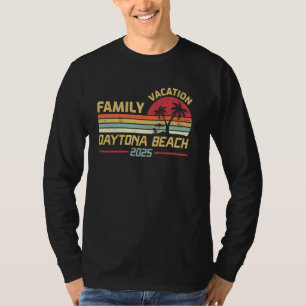 Daytona Beach Florida Family Vacation 2025 Summer T-Shirt