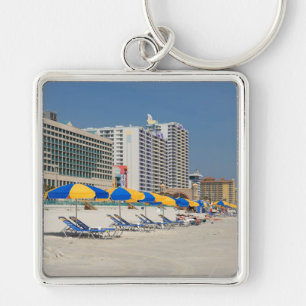 Daytona Beach Florida Landscape Key Ring