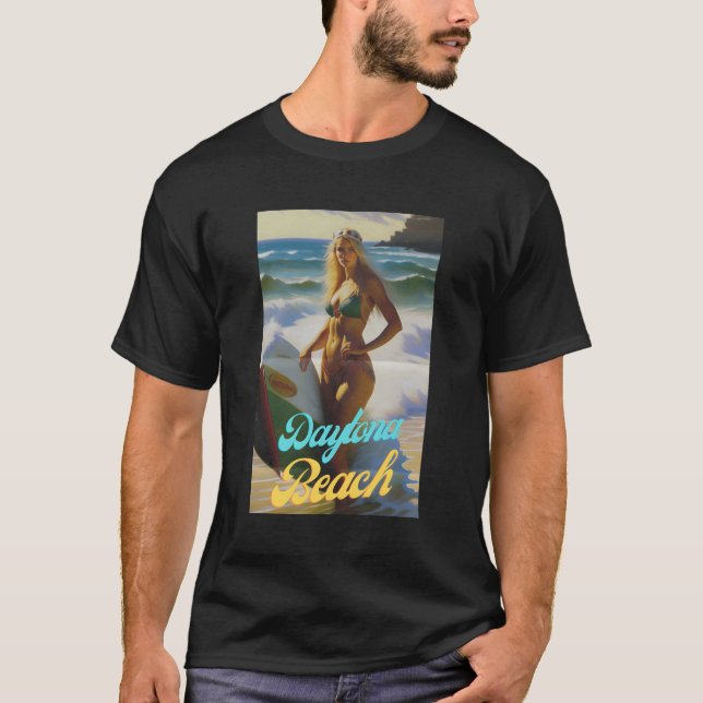 Daytona Beach Florida Parasdise Beautiful T-Shirt (Front)