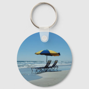 Daytona Beach Florida Photography Key Ring