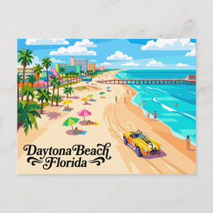 Daytona Beach Florida Postcard