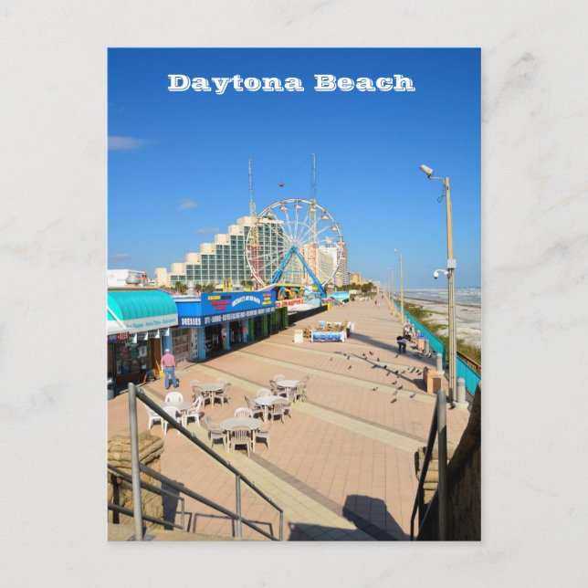 Daytona Beach, Florida Postcard (Front)
