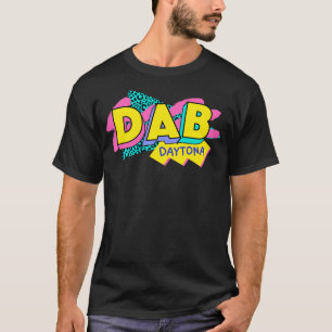 Daytona Beach Florida Retro 90s Logo T-Shirt
