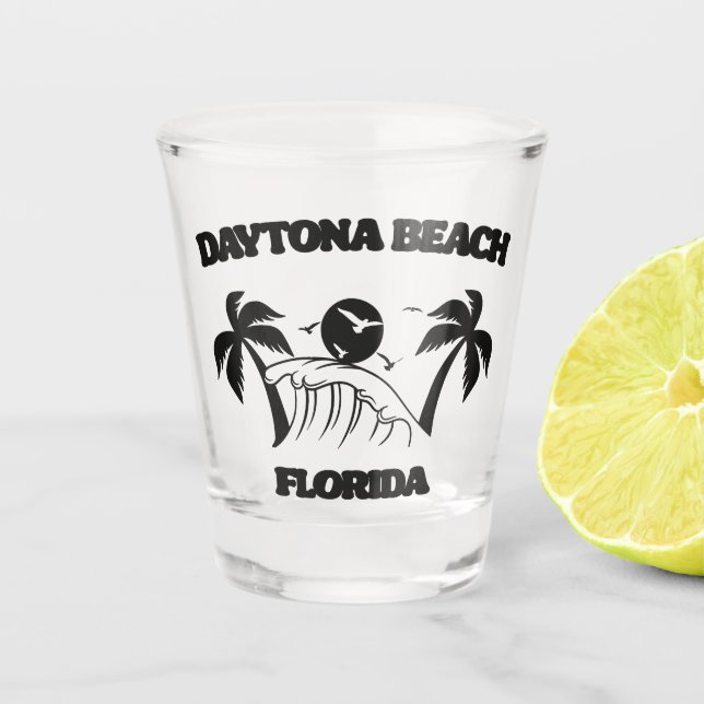 Daytona Beach Florida Shot Glass (Front)