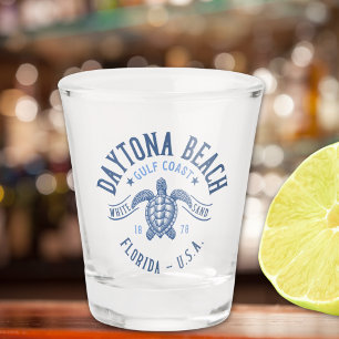 Daytona Beach Florida Surfer Paradise Shot Glass