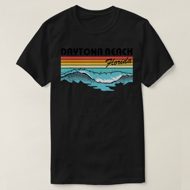Daytona Beach Florida Vacation  T-Shirt (Design Front)