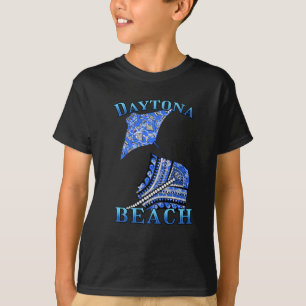 Daytona Beach Florida Vacation Tribal Stingray T-Shirt
